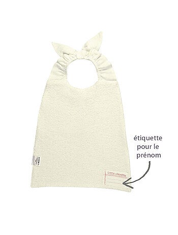 Bavoir Élastiqué En Coton Bio Radis