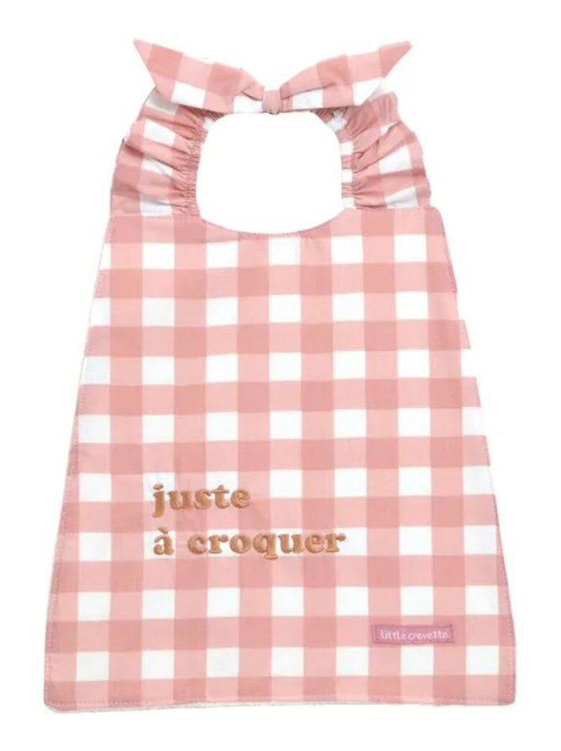 Bavoir élastique Juste à croquer Rose - Kiabi