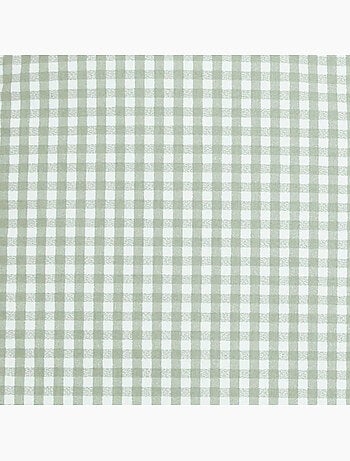 Bavoir élastique Vichy Olive