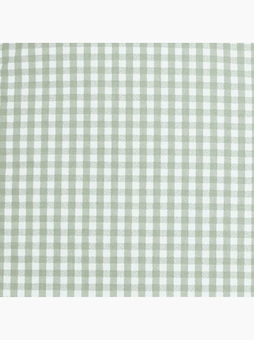 Bavoir élastique Vichy Olive - Kiabi