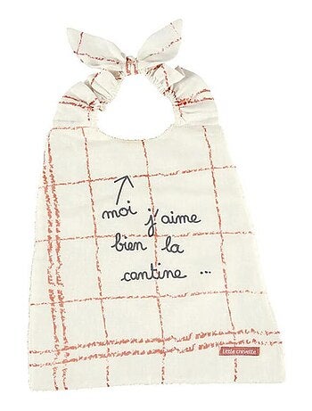 Bavoir Élastiqué Vive La Cantine