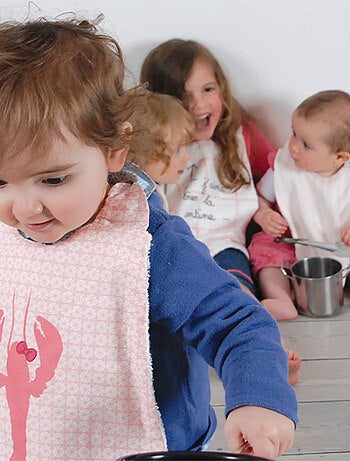 Bavoir Élastiqué Vive La Cantine