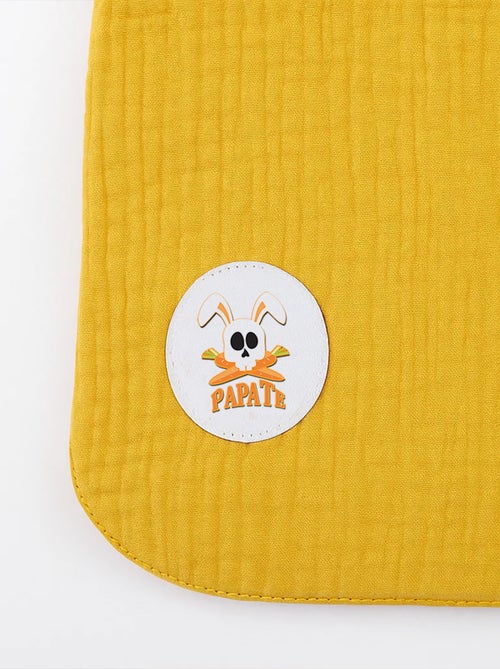 Bavoir en Coton Bio Honey - Kiabi