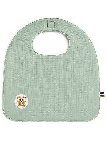 Bavoir en Coton Bio Blanc