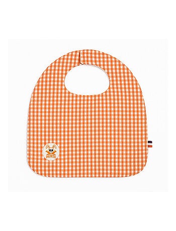 Bavoir en Coton Bio Blanc