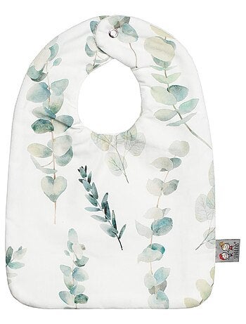 Bavoir en coton, Eucalyptus SEVIRA KIDS