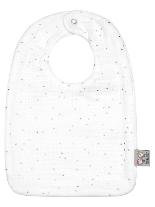Bavoir en gaze de coton, Jeanne SEVIRA KIDS - Kiabi