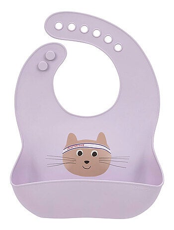 Bavoir en silicone - Tiny Team Chien