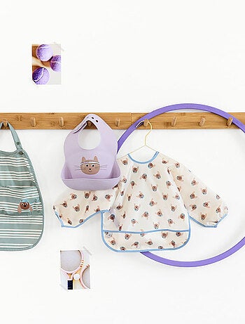 Bavoir en silicone - Tiny Team Chien