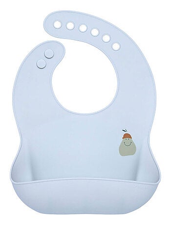 Bavoir en silicone Happy Fruits