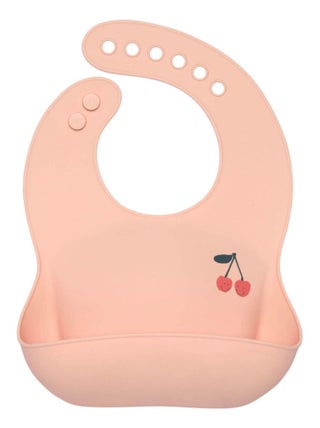 Bavoir en silicone Happy Fruits