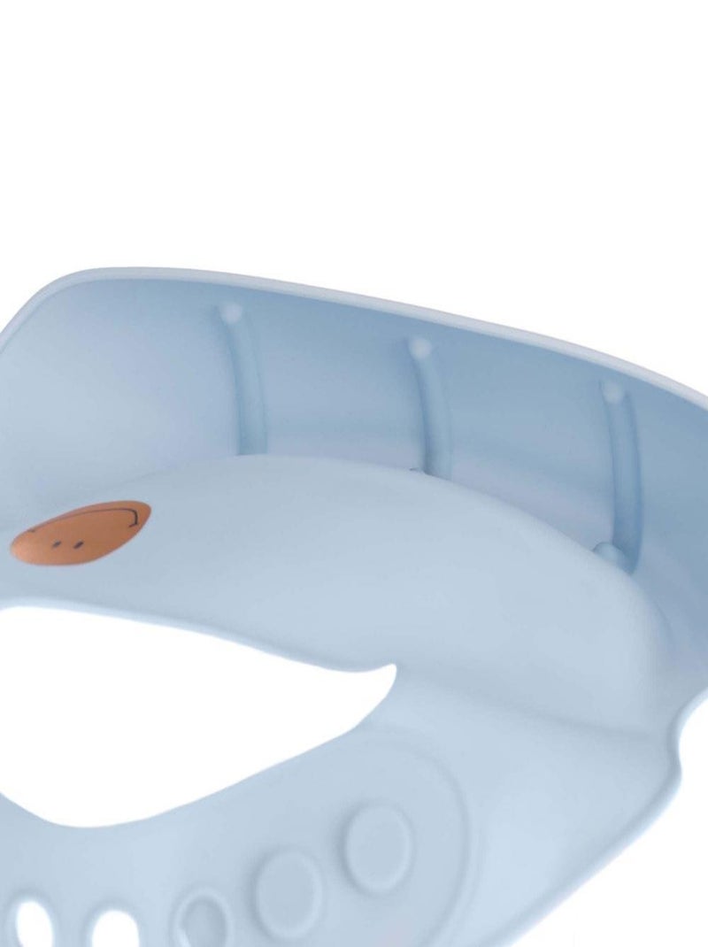 Bavoir en silicone Happy Rascals - Smile Bleu - Kiabi