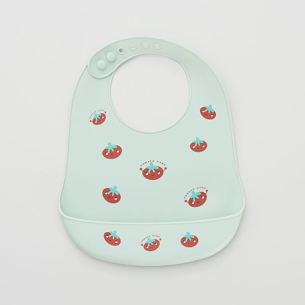 Bavoir En Silicone Bebe Fille Vert Tomate Kiabi 5 00