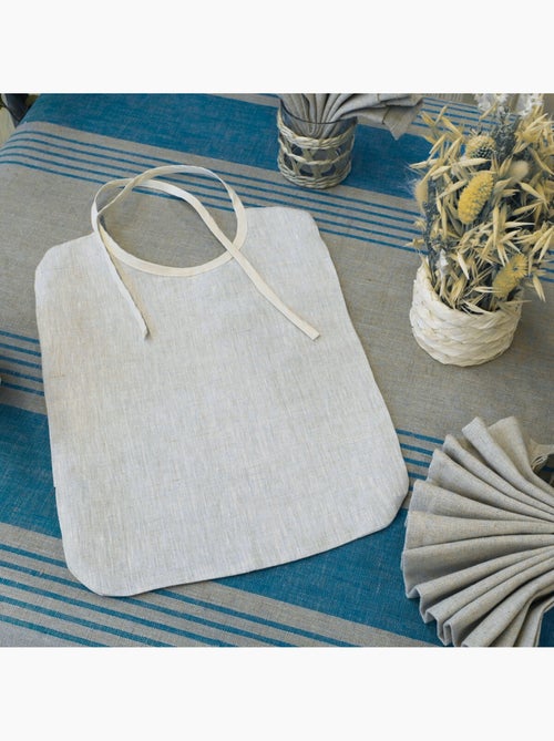 Bavoir enfant 100% lin naturel ALLURE - Kiabi