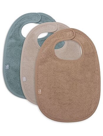 Bavoir éponge (3pcs) en coton Jollein