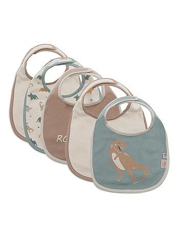 Bavoir éponge (5pcs) en coton Jollein