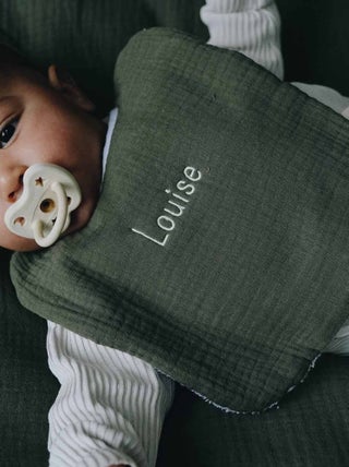 Bavoir gaze de coton made in France