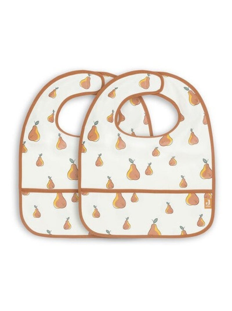 Bavoir Imperméable (2pcs) Orange - Kiabi