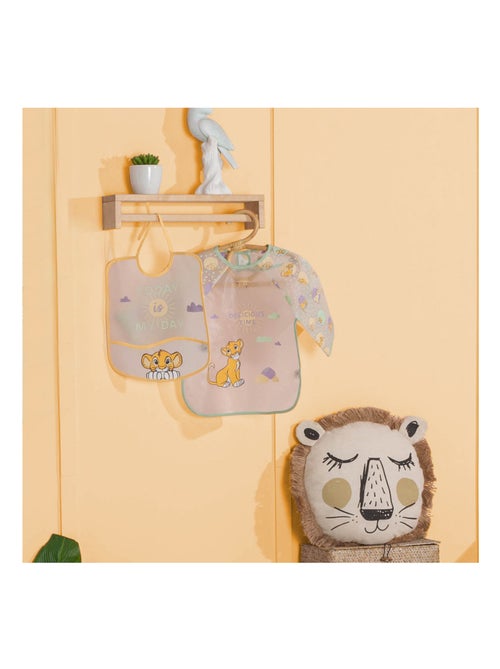 Bavoir imperméable à poche 6 mois - Roi Lion Cosy Time - Babycalin - Kiabi