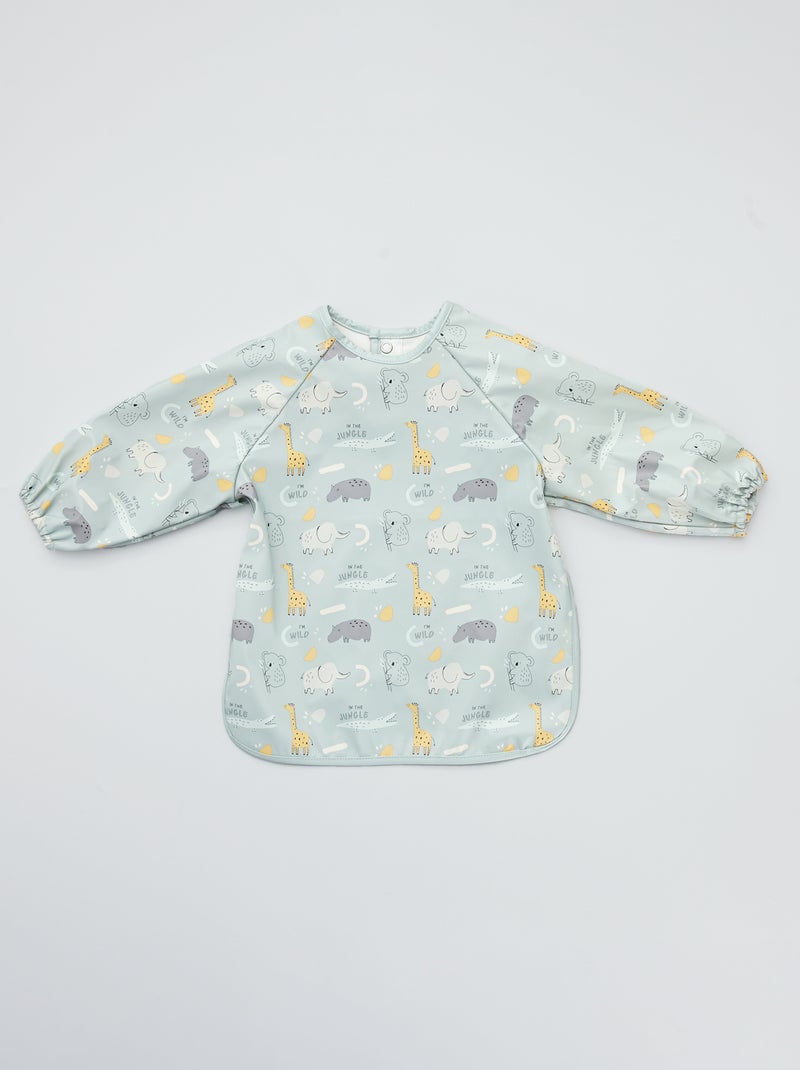 Bavoir imperméable imprimé Bleu - Kiabi
