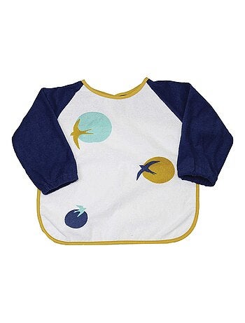 Bavoir imperméable manche longue