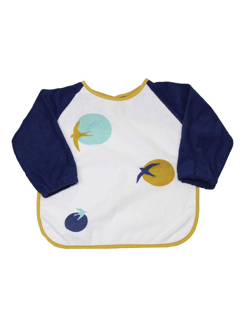 Bavoir imperméable manche longue Bleu marine - Kiabi