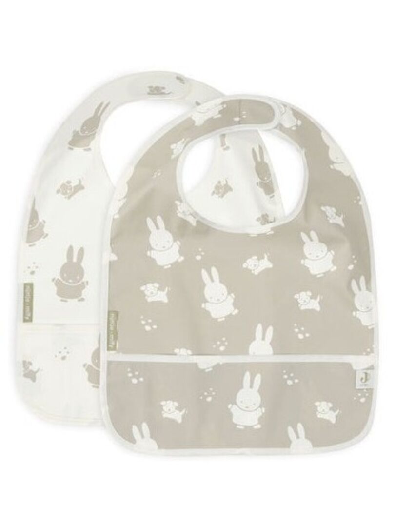 Bavoir Imperméable Lässig Petit - Coton, Motif Animaux, Fermeture Velcro, Lavable Machine