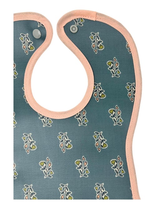 Bavoir malin® - Fleurs Indiennes - Kiabi