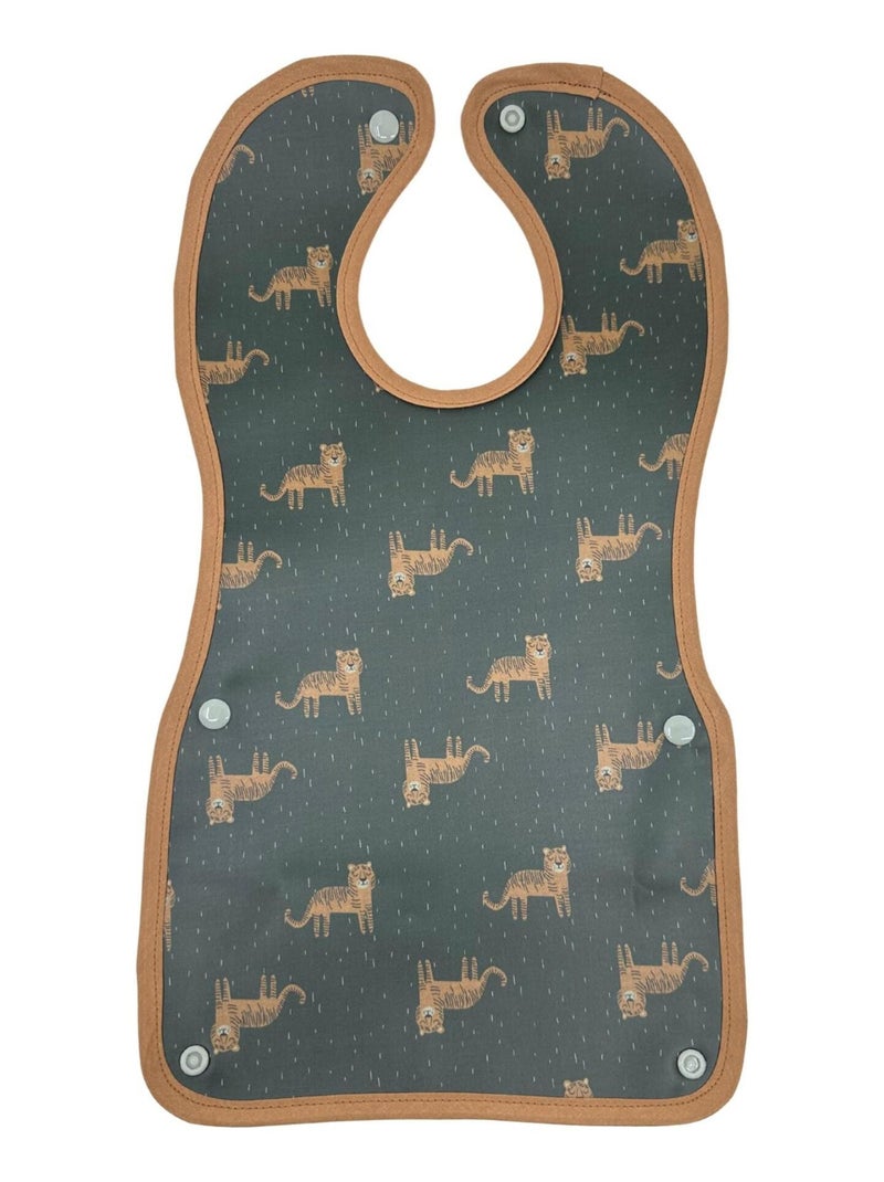 Bavoir malin® - Tigre Vert kaki - Kiabi