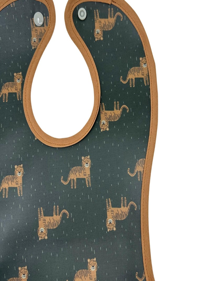 Bavoir malin® - Tigre Vert kaki - Kiabi