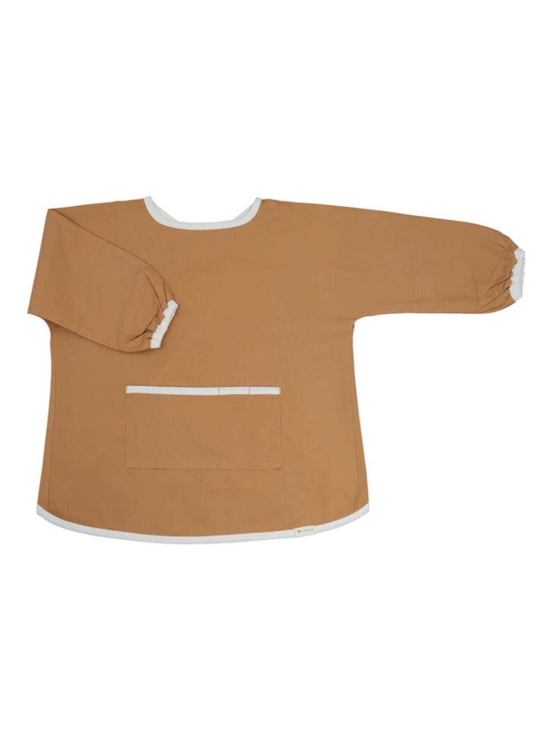 Bavoir manches longues ocre Marron - Kiabi