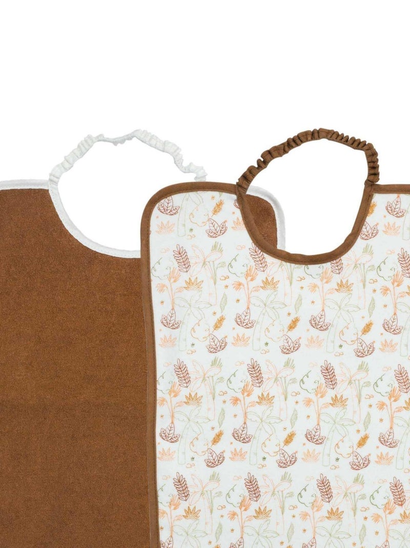 Bavoir maternelle bébé Trois Kilos Sept Camel - Kiabi