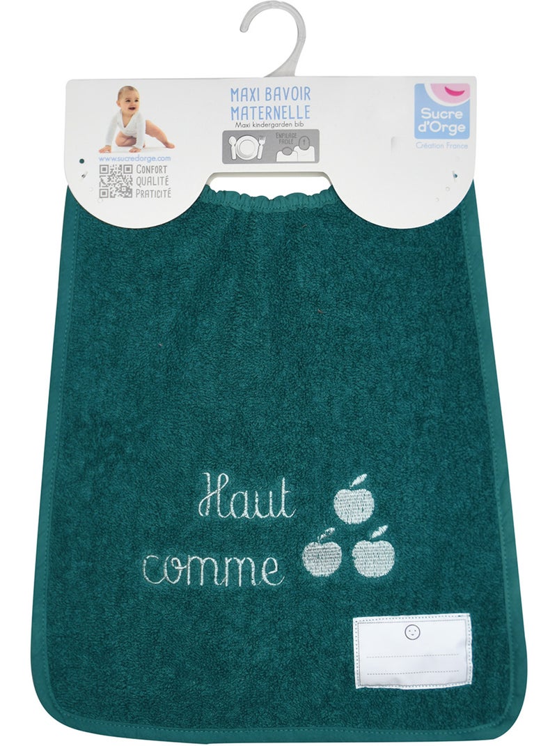 Bavoir maternelle solal Vert - Kiabi