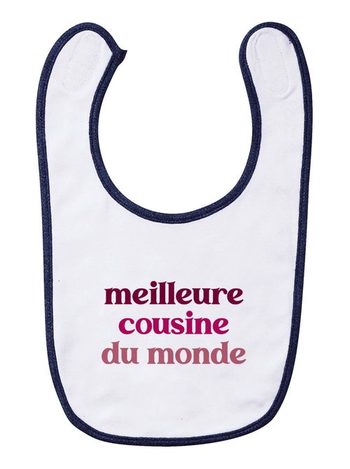 Bavoir MEILLEURE COUSINE DU MONDE - Kiabi