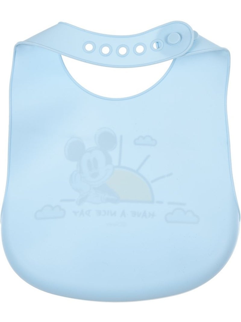 Bavoir mickey mouse bébé| licence officielle Bleu - Kiabi