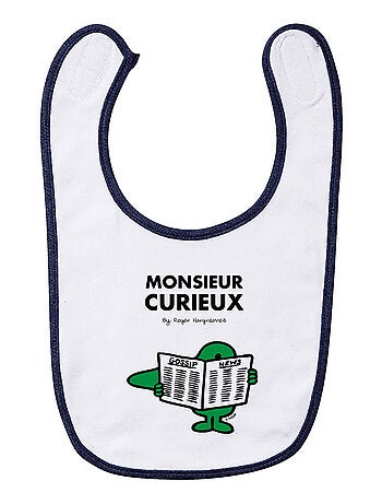 Bavoir MONSIEUR CURIEUX
