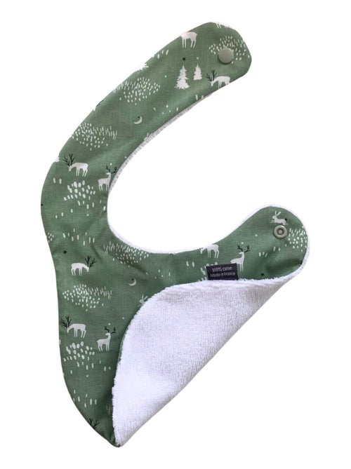 Bavoir nourrisson - Animaux D'Hiver Vert - Kiabi