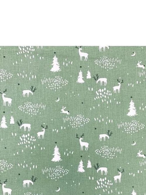Bavoir nourrisson - Animaux D'Hiver Vert - Kiabi