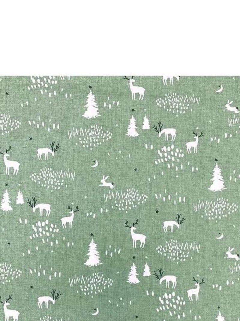 Bavoir nourrisson - Animaux D'Hiver Vert Vert d'eau - Kiabi