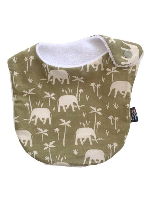 Bavoir nourrisson - Éléphants - Kiabi