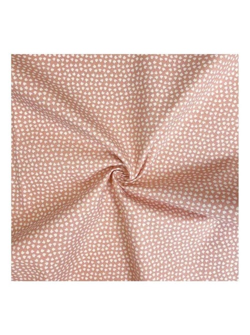 Bavoir nourrisson - Rose Petites Feuilles - Kiabi