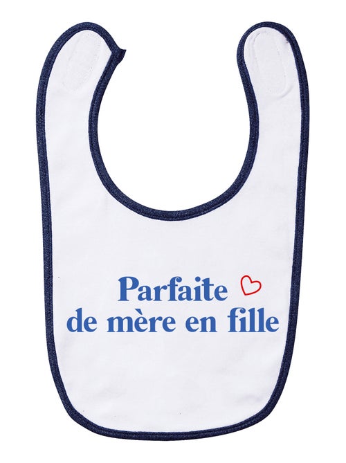 Bavoir PARFAITE DE MÈRE EN FILLE WAF - Kiabi