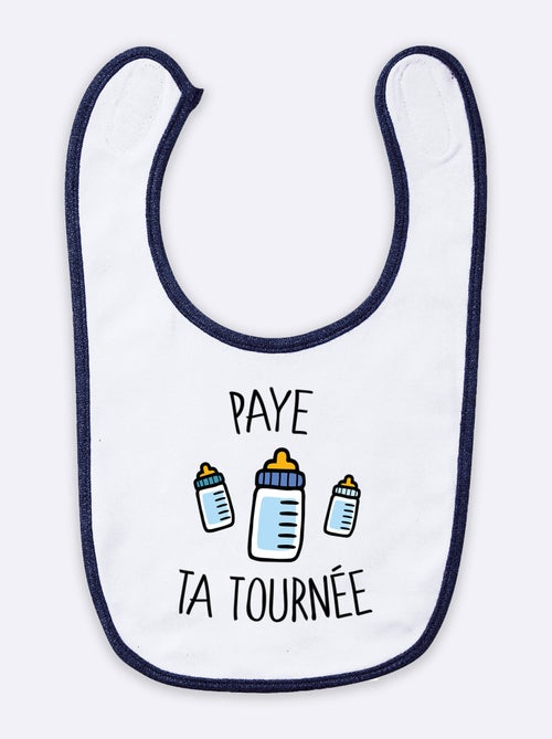 Bavoir PAYE TA TOURNEE - Kiabi