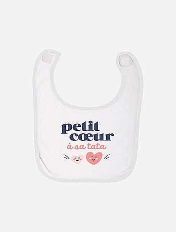 Bavoir PETIT COEUR A SA TATA