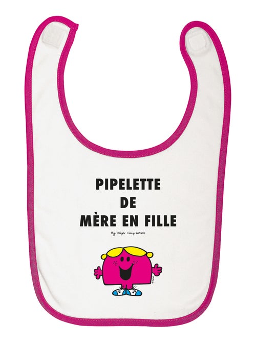 Bavoir PIPELETTE DE MÈRE EN FILLE 2 - Kiabi