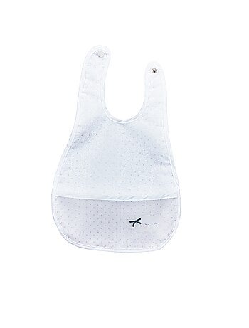 Bavoir plastifié avec récupérateur - SAUTHON