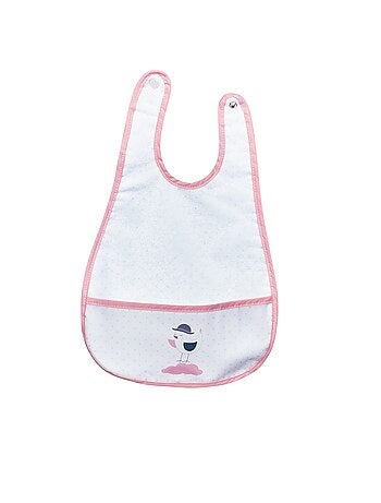 Bavoir plastifié avec récupérateur - SAUTHON