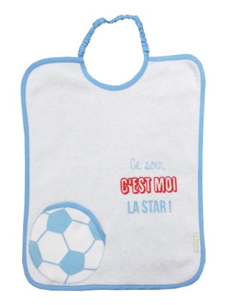 Bavoir pliable Bagolo football 12 mois