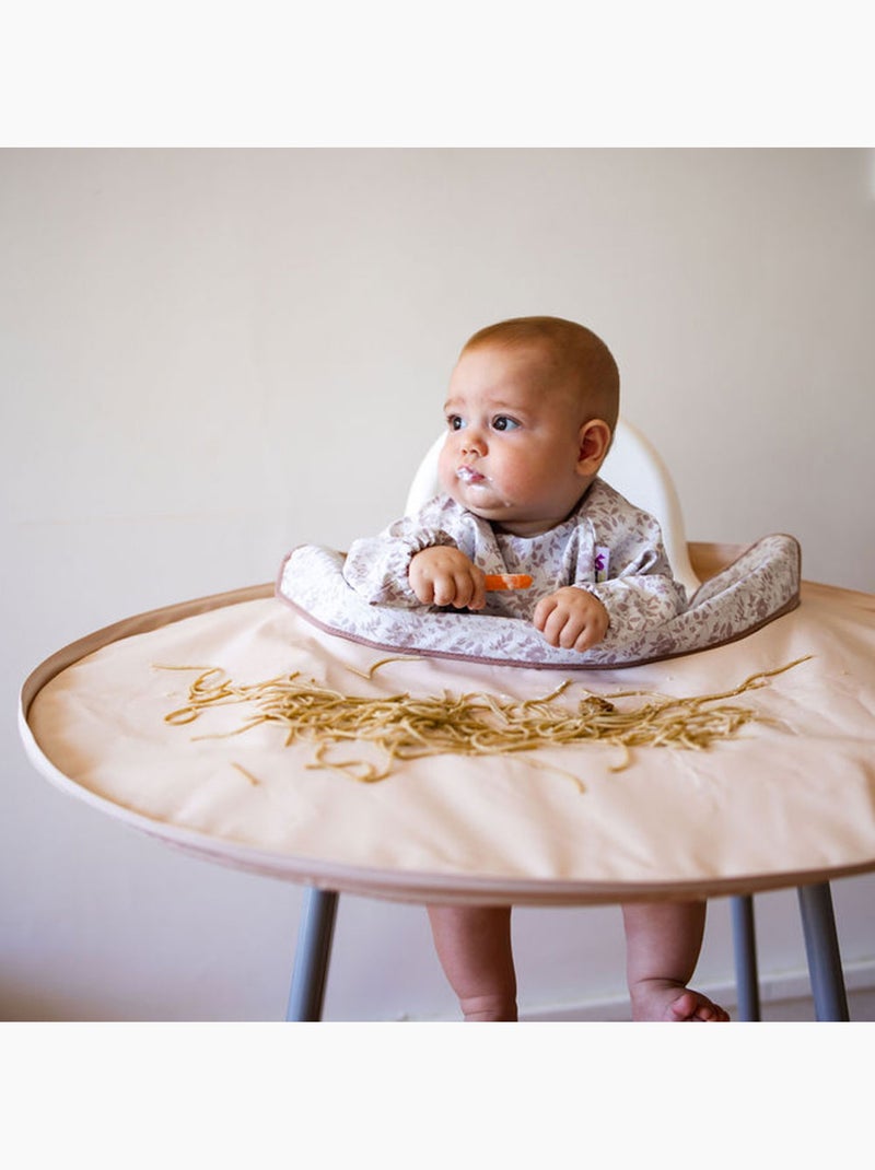 Bavoir pour Kit Tidy Tot Fleur de Jardin rose Multicolore - Kiabi