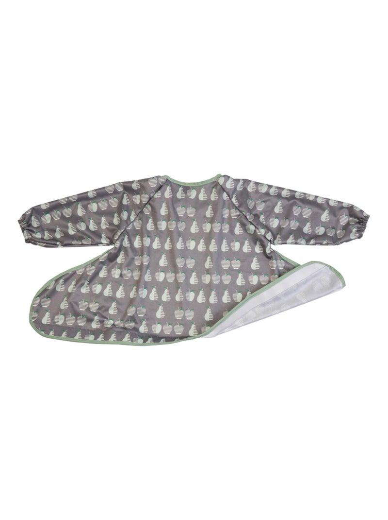 Bavoir pour Kit Tidy Tot  Pommes et Poires Gris - Kiabi